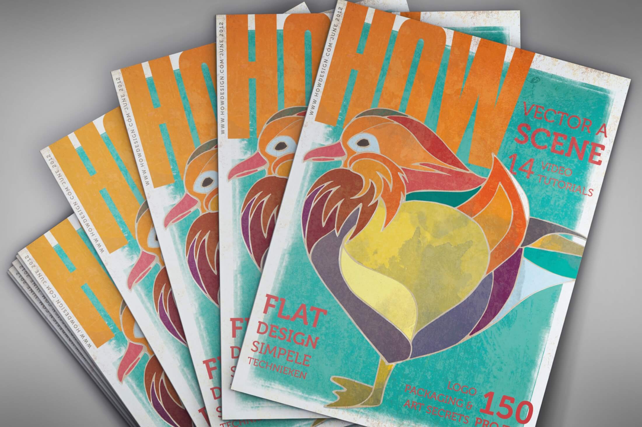 HOW magazine poster design